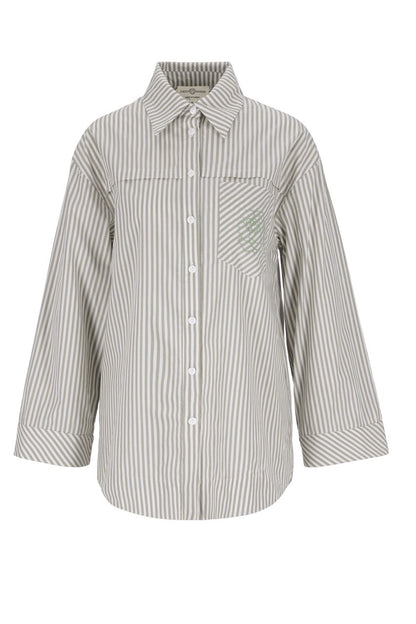 Striped Essential Shirt (Green)