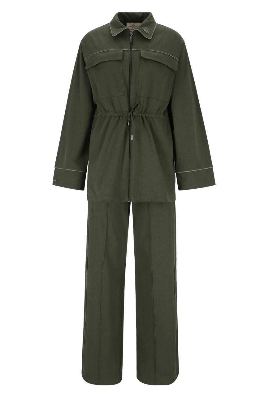 Streetline Cotton Duo (Forest Green)