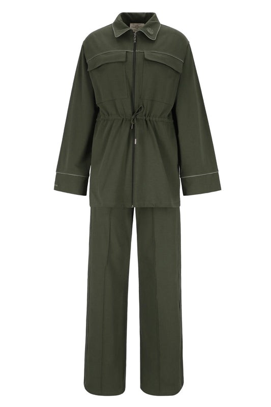 Streetline Cotton Duo (Forest Green)