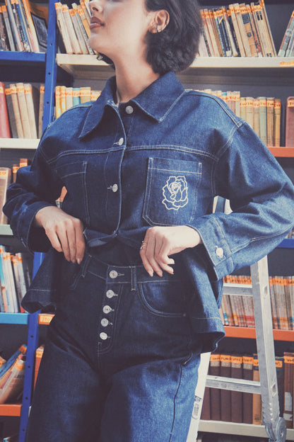 Timeless Denim Pants (Dark Wash)