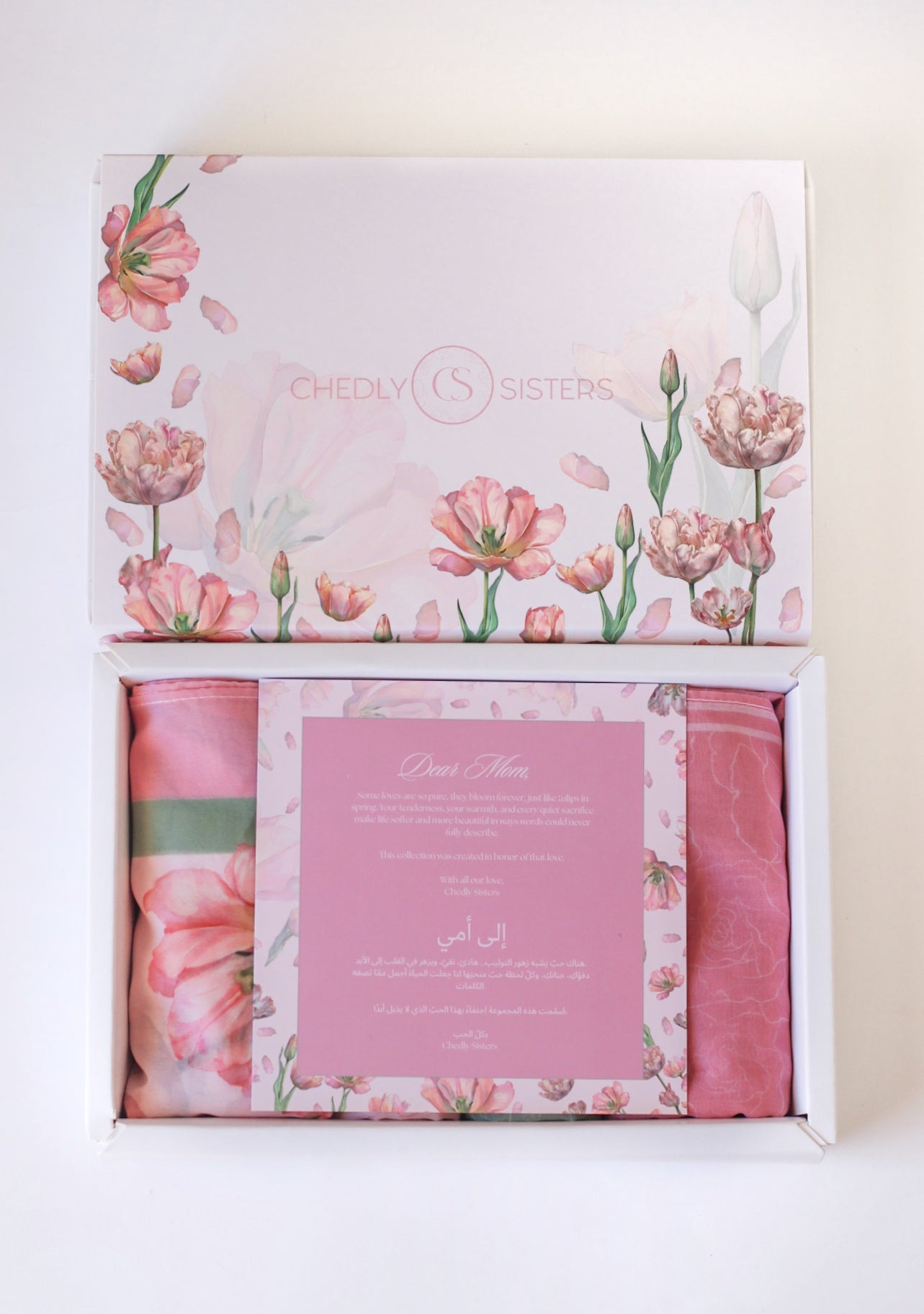 A Tulip For Her Box (Rectangular Scarves)