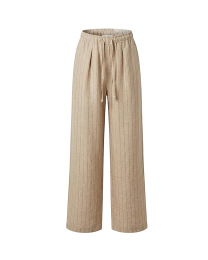 Striped Linen Pants