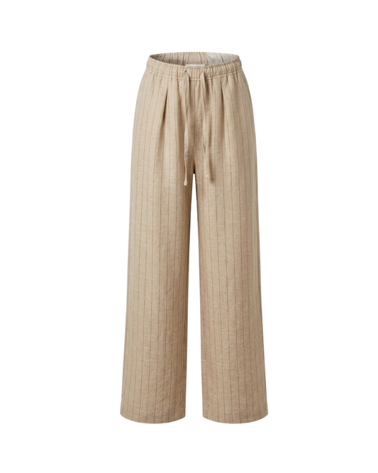 Striped Linen Pants