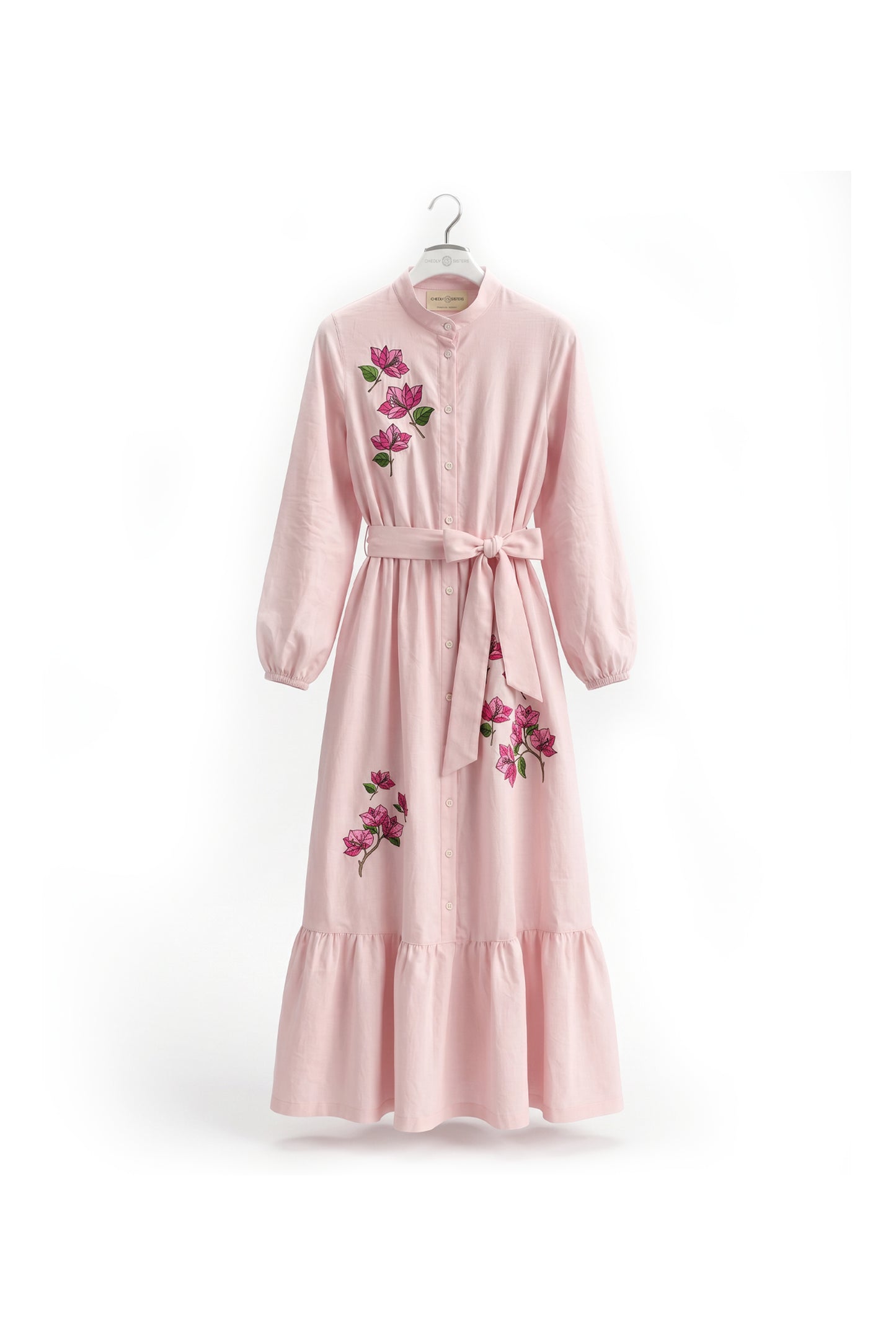 Bougainvillea Field Pink Dress