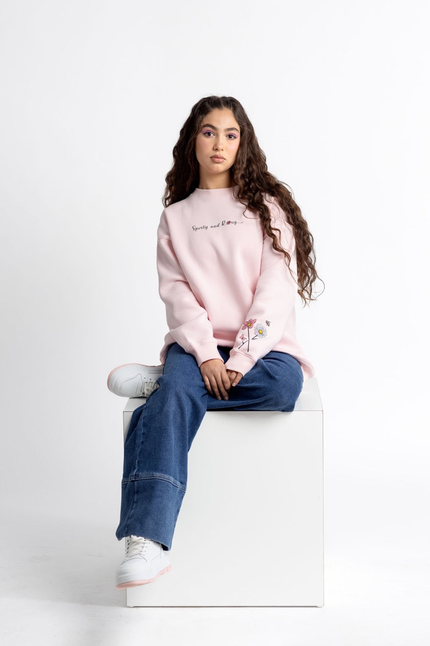 Sporty And Rosy Sweatshirt