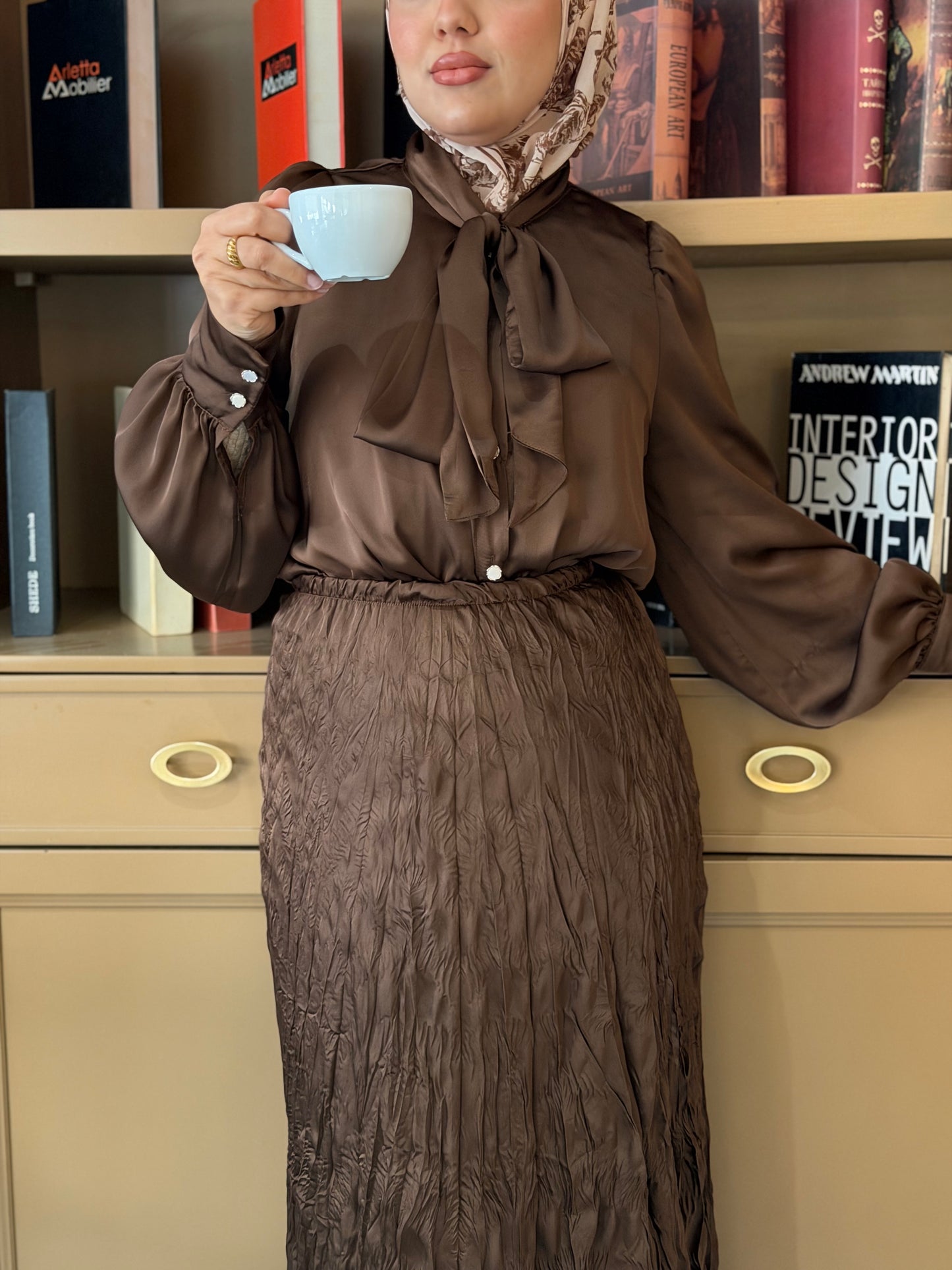 Butterfly Silky Skirt