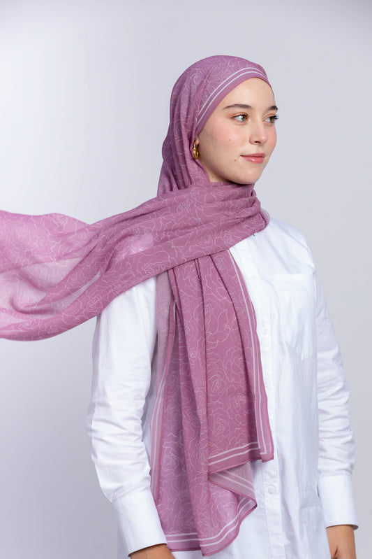 Pink Pie Scarf