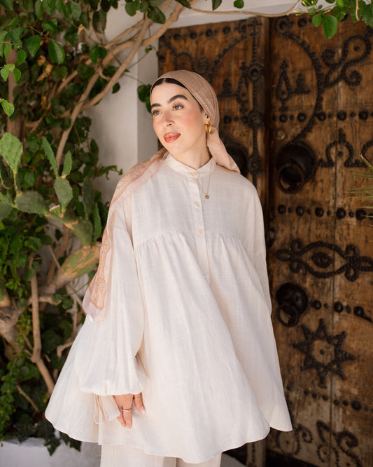 Seashell Linen Shirt