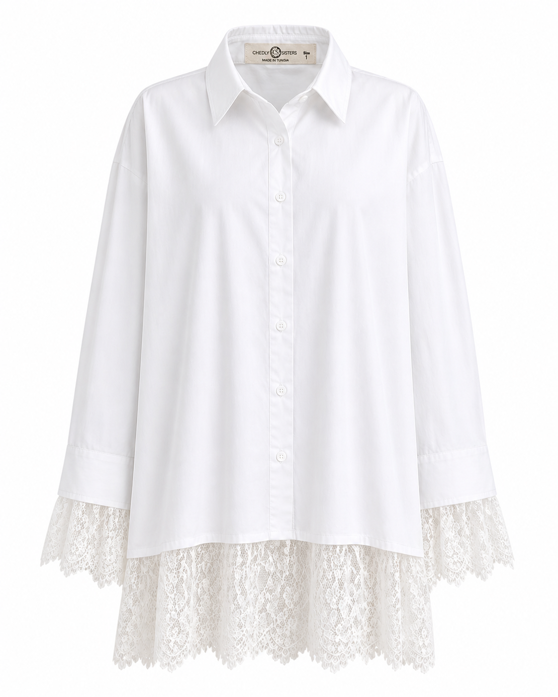 Lace Trim Shirt