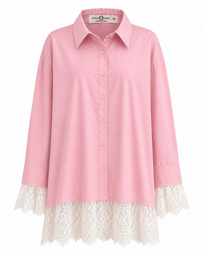 Lace Trim Shirt