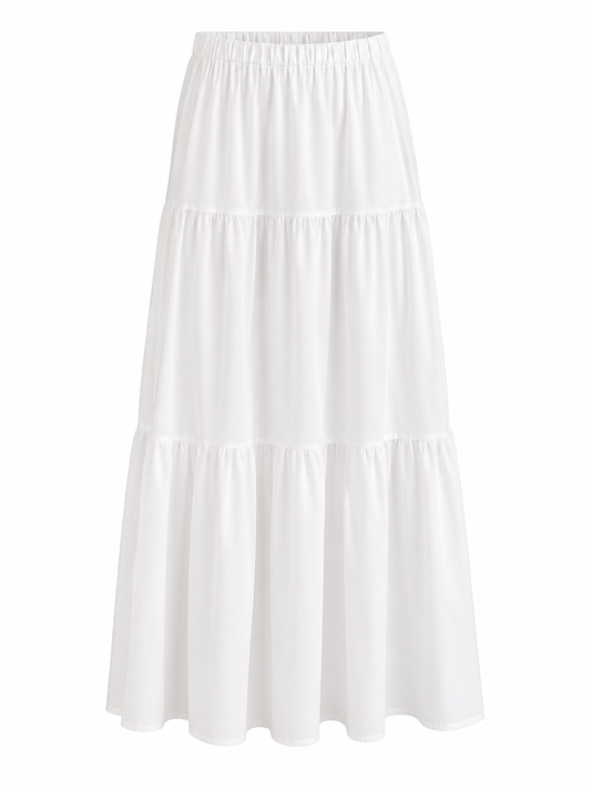 Fleur de Coton Maxi Skirt