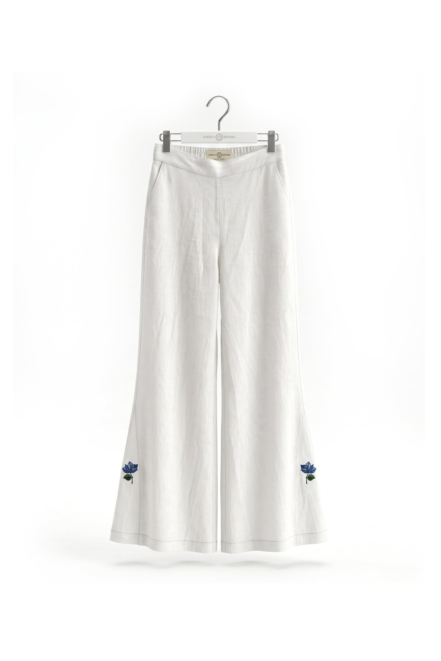 Bougainvillea Silhouette Pants
