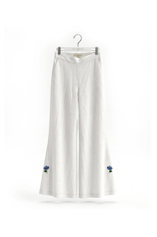 Bougainvillea Silhouette Pants