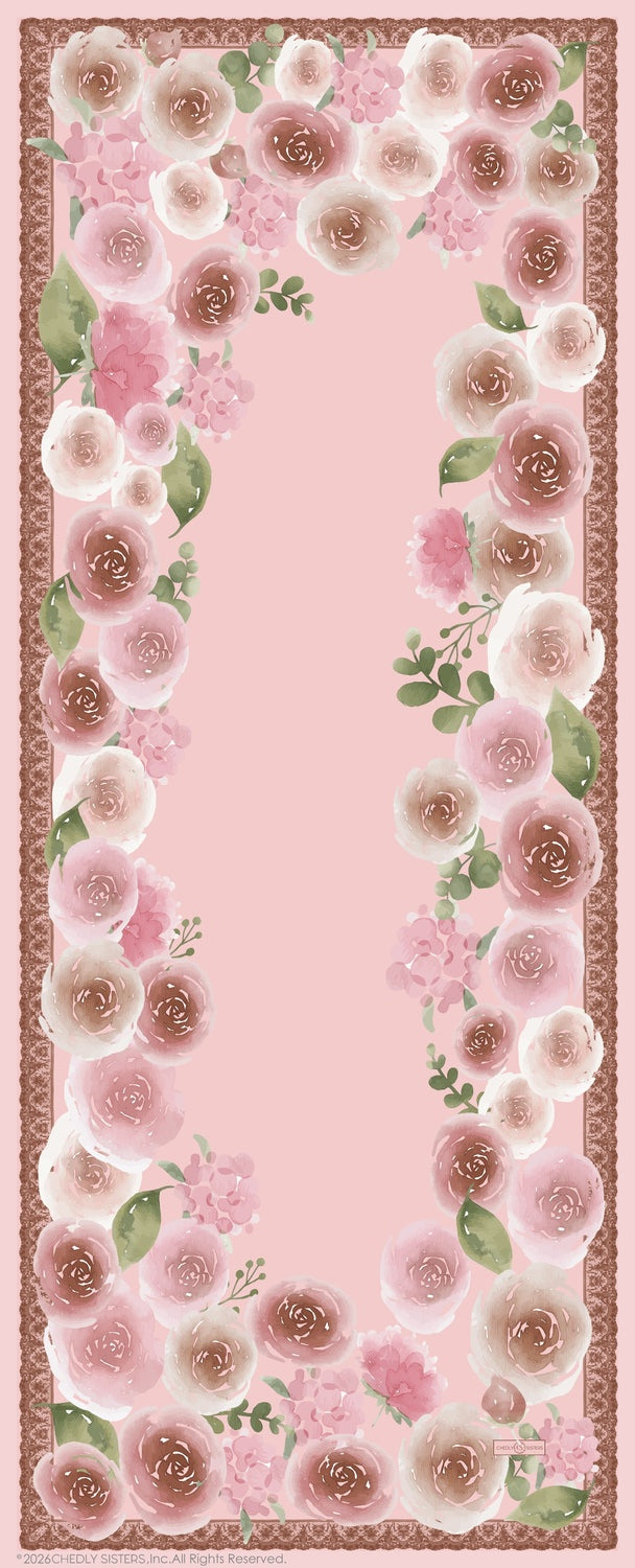 Rose Cacao Dentelle