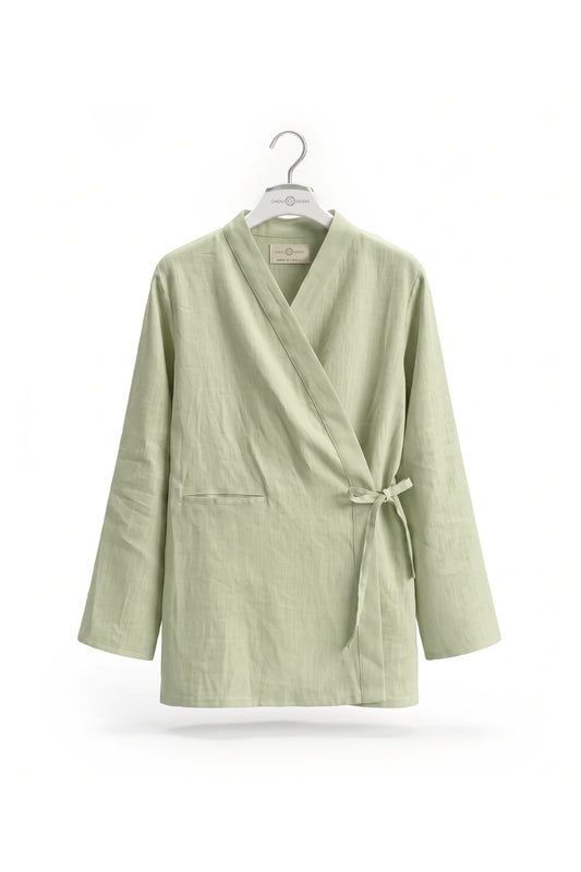 Linen Zen Kimono Shirt